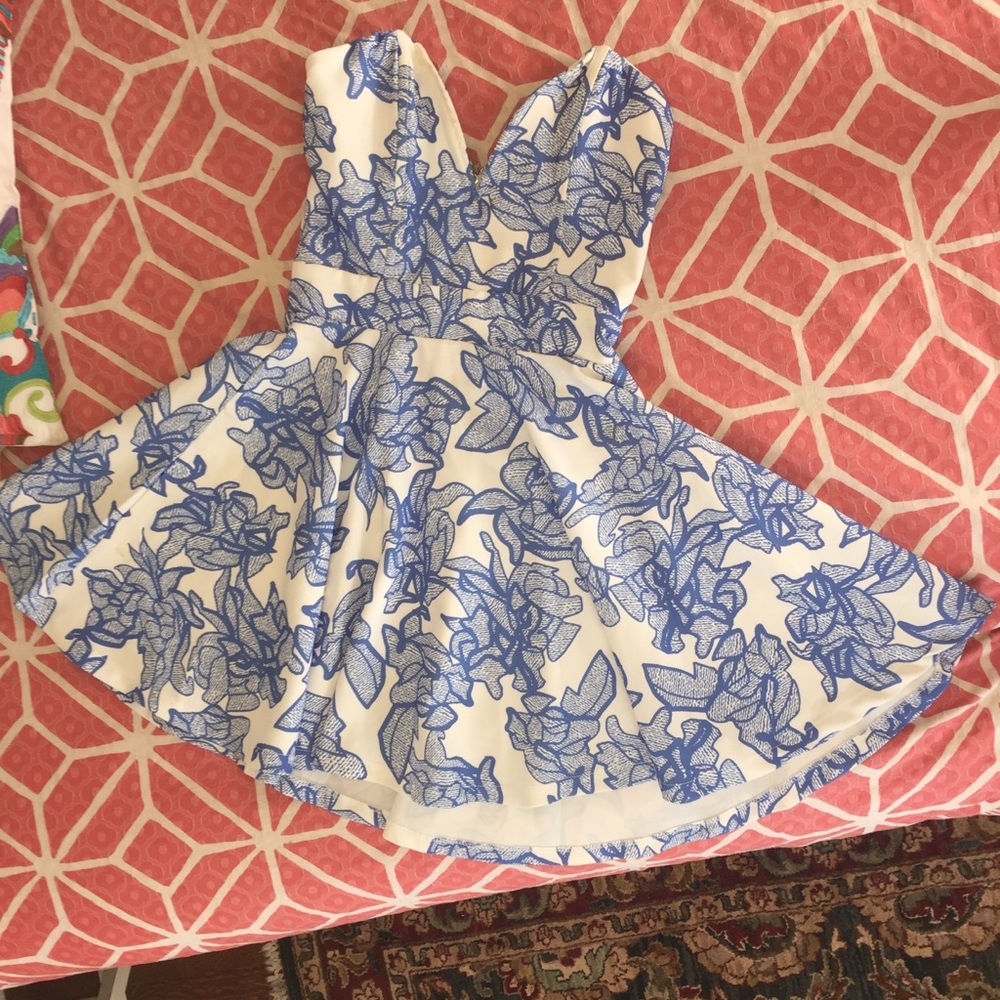 Strapless dress